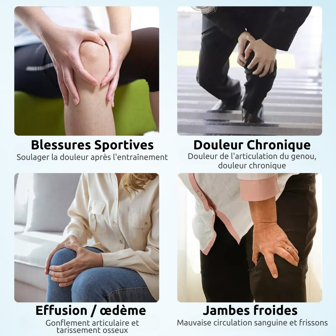 Joint EASE pro ™ : Masseur pour genoux et articulations (coude,épaule)